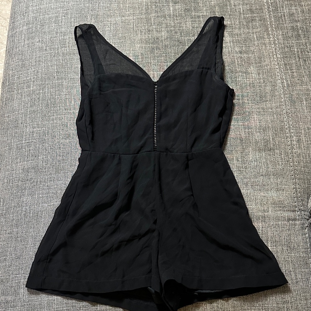 Chic Black Women's Romper